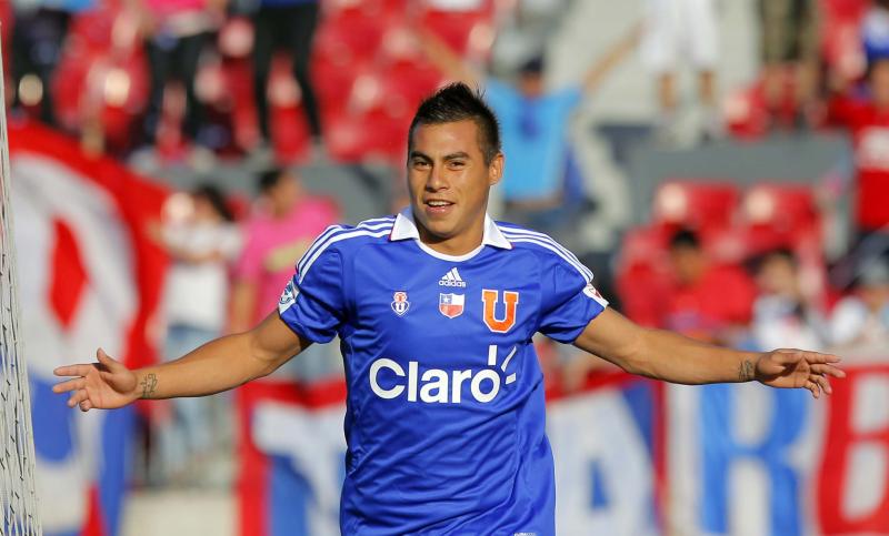 Eduardo Vargas analiza la opción de volver a U de Chile - Crédito: Agencia UNO