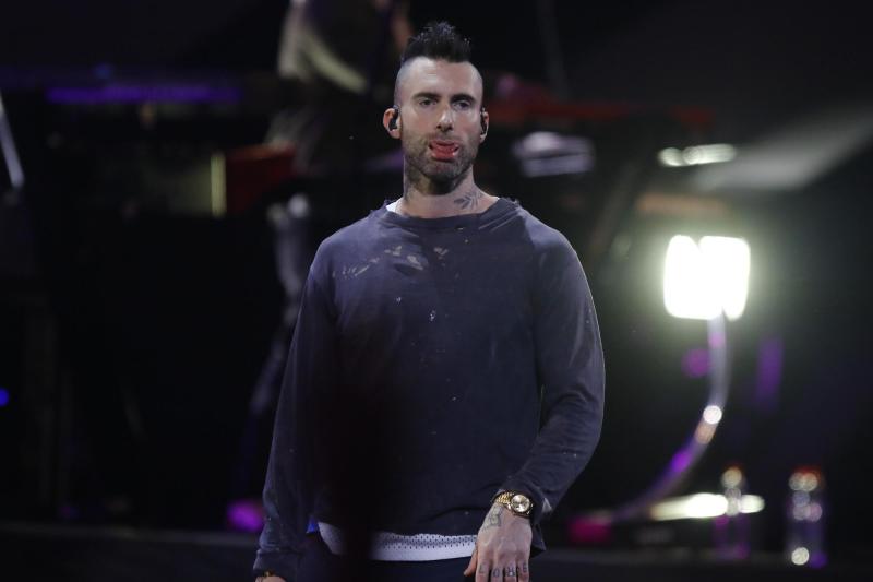 Agencia Uno (archivo) - Maroon 5 en el Festival de Viña del Mar