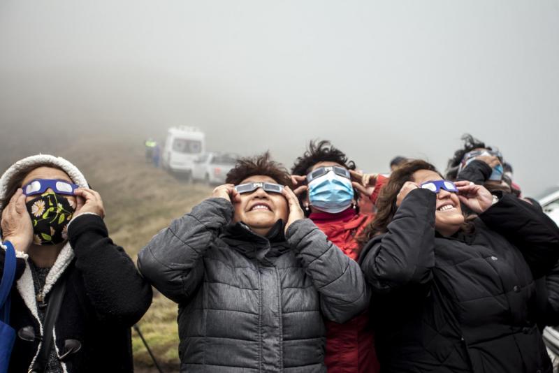 Agencia Uno - Eclipse solar anular (referencial)