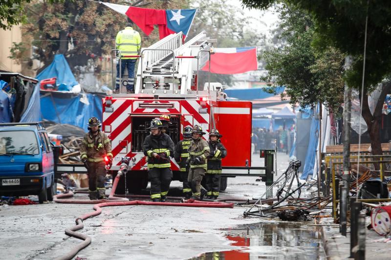 Agencia Uno - Incendio en Barrio Meiggs