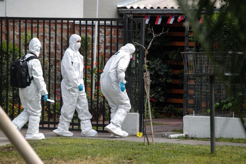 Fatal portonazo en Maipú - Agencia Uno