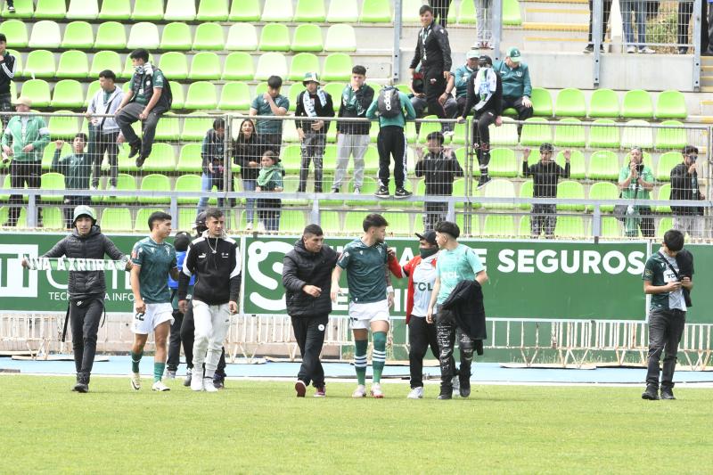 Partido entre Santiago Wanderers y Universidad de Concepción fue suspendido - Crédito: Agencia UNO