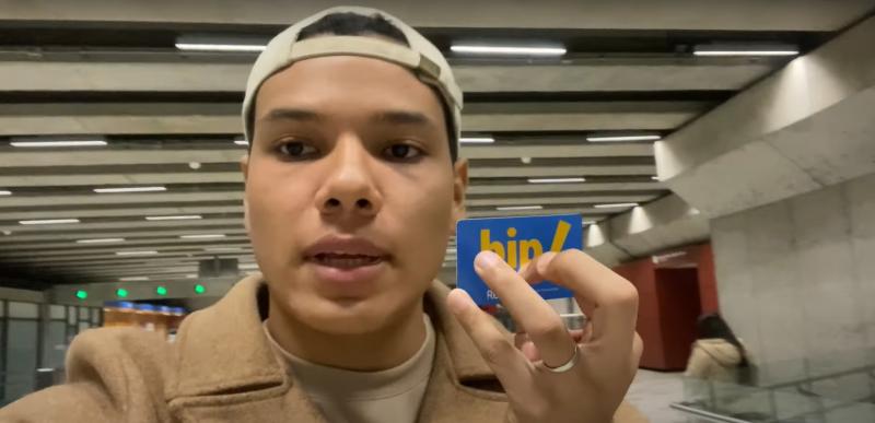 YouTube/Guillermo Simanca - Colombiano elabora un Top Ten de lugares imperdibles en Santiago