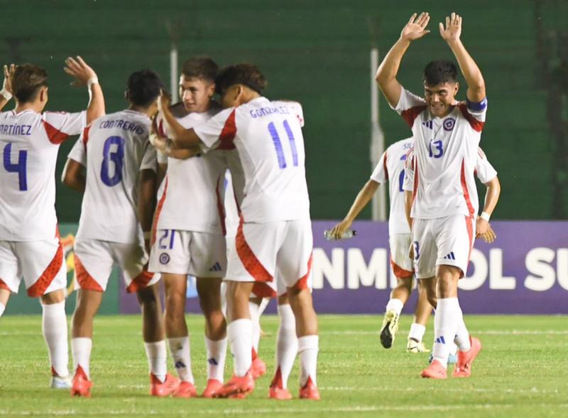 La Roja Sub 15 ganó todos sus duelos de fase de grupos - Créditos: Comunicaciones FFCH