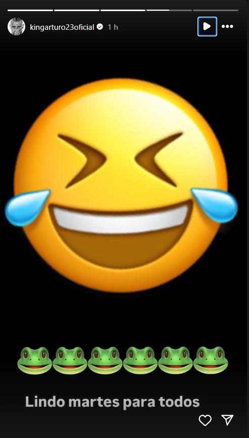 Arturo Vidal envía polémico mensaje a U de Chile - Créditos: @kingarturo23oficial