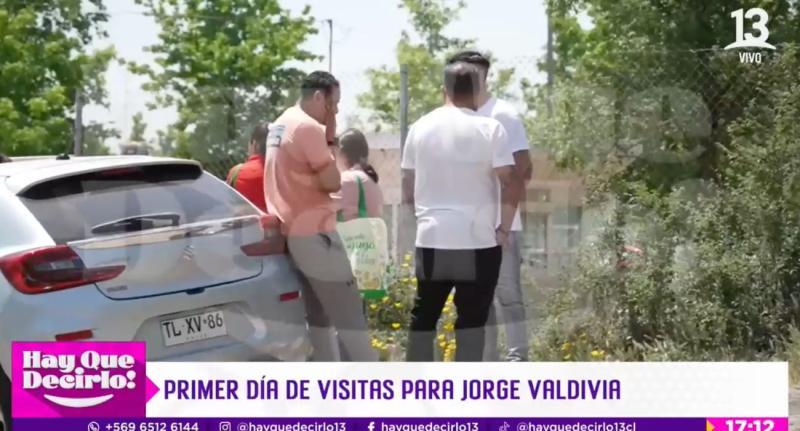 Jean Beausejour y Rodrigo Millar visitan a Jorge Valdivia - Créditos: ¡Hay Que Decirlo!