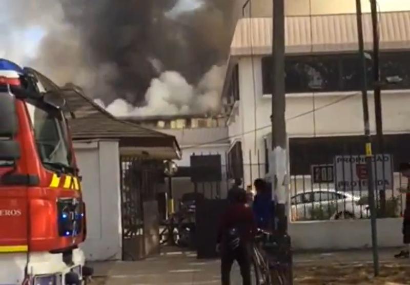 Redes sociales - Incendio en Independencia