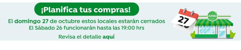 Jumbo - Horarios especiales de los supermercados por elecciones