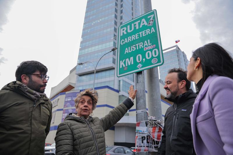 Kilómetro 0 de la carretera austral