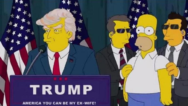 Los Simpson predicen presidencia de Donald Trump