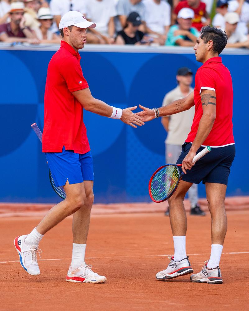 Alejandro Tabilo y Nicolás Jarry - Crédito: COCH