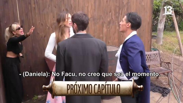 Captura Ganar o Servir - Oriana llora tras ver video de Facundo y Pamela