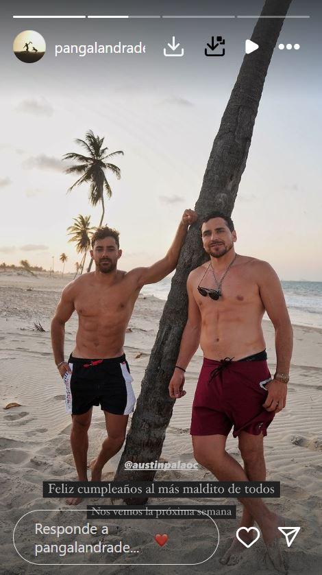 Instagram - El saludo de Pangal a Austin