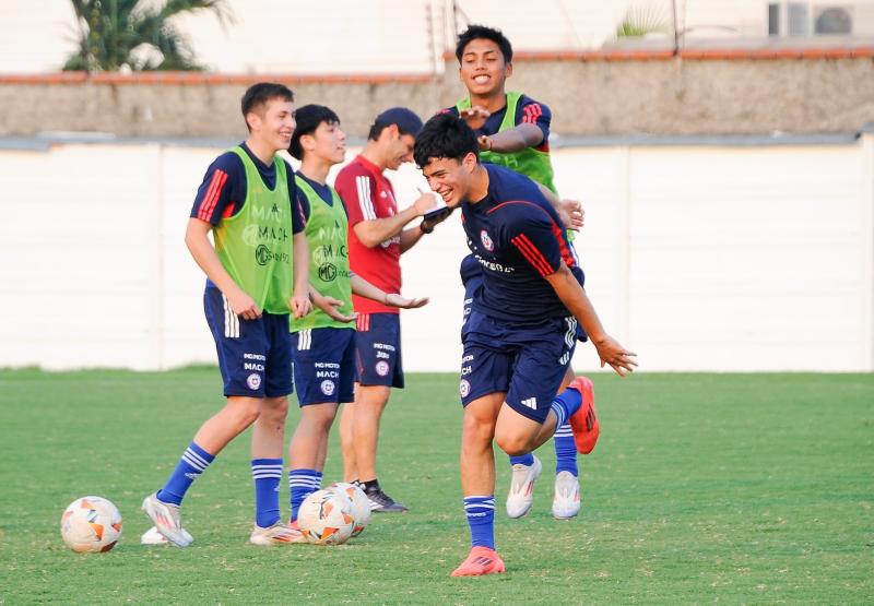 La Roja Sub 15 va por el tercer lugar del Sudamericano - Créditos: Comunicaciones FFCH