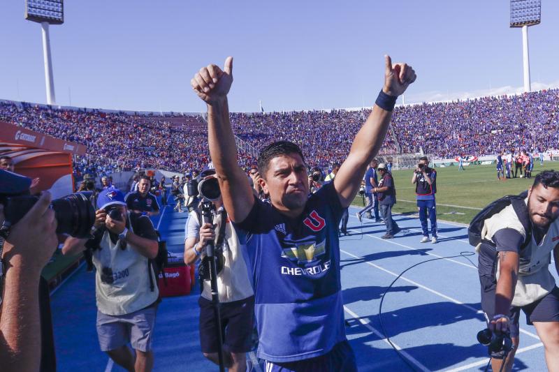 David Pizarro en Universidad de Chile. Crédito: Photosport.