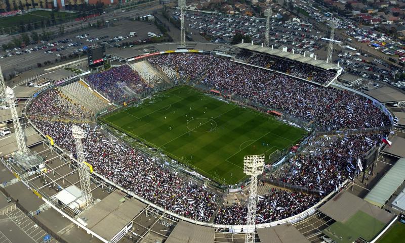 Estadio Monumental de Colo Colo. Crédito: Photosport.