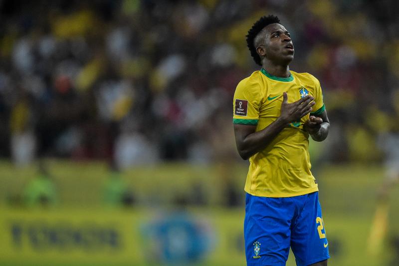 Vinícius Júnior se perderá el partido contra Chile - Crédito: Photosport