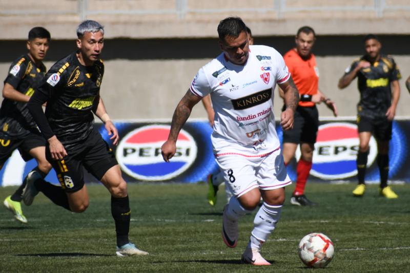 Nicolás Vargas en Deportes Copiapó. Crédito: Photosport.