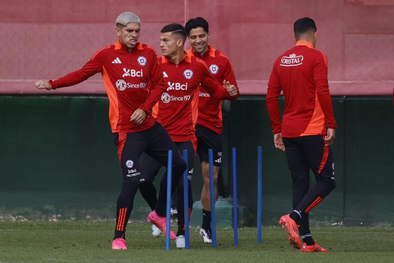 Ricardo Gareca conversó con los seleccionados durante esta jornada - Créditos: Photosport
