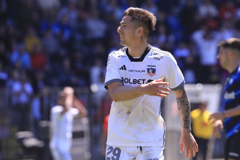 Guillermo Paiva en Colo Colo. Crédito: Photosport.