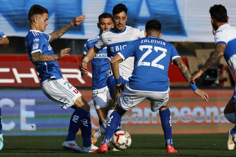 Fernando Zampedri se transformó en el goleador histórico de la UC - Créditos: Photosport