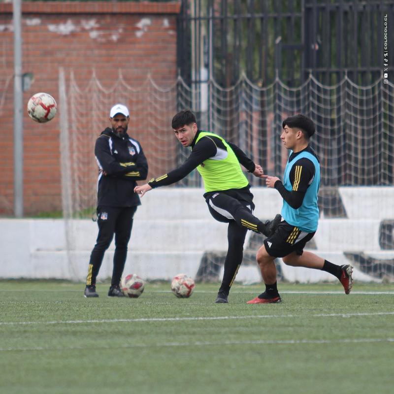 David Tati en Colo Colo. Crédito: Colo Colo.