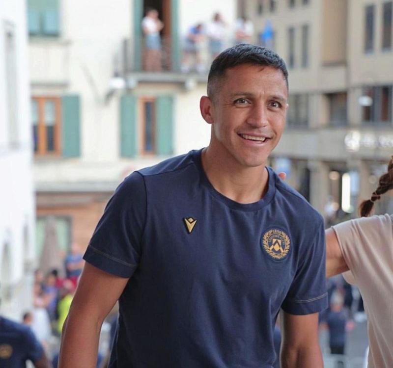 Alexis Sánchez sigue lesionado en Udinese - Crédito: Instagram