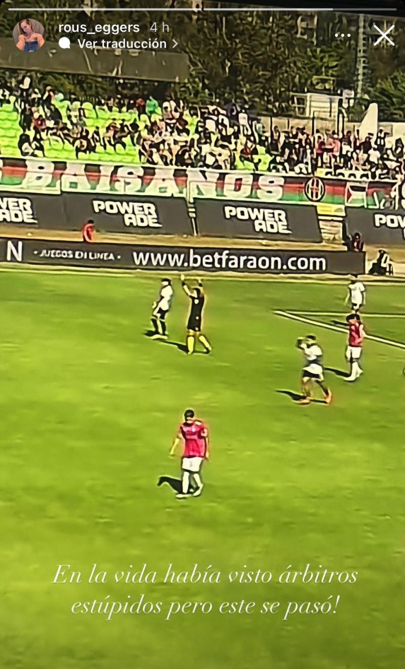 Esposa de Erick Wiemberg furiosa por expulsión del jugador - Créditos: Captura Instagram