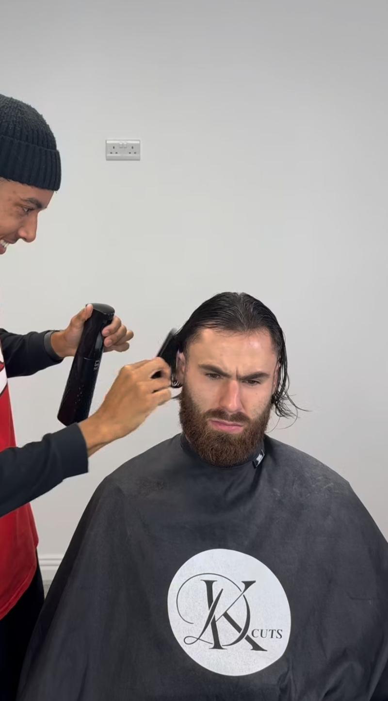 Ben Brereton sorprende con cambio de look y recibió halagos