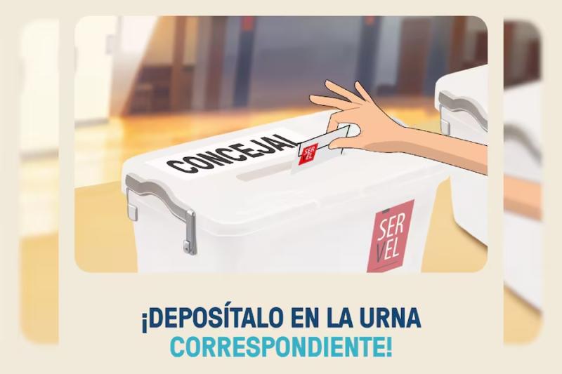 Servel - Cómo doblar el voto