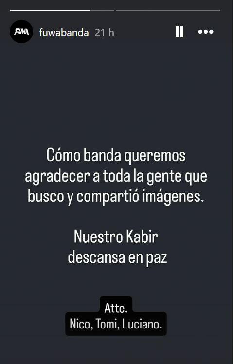 Instagram - La despedida que familiares y cercanos dedicaron al odontólogo Kabir Bandak