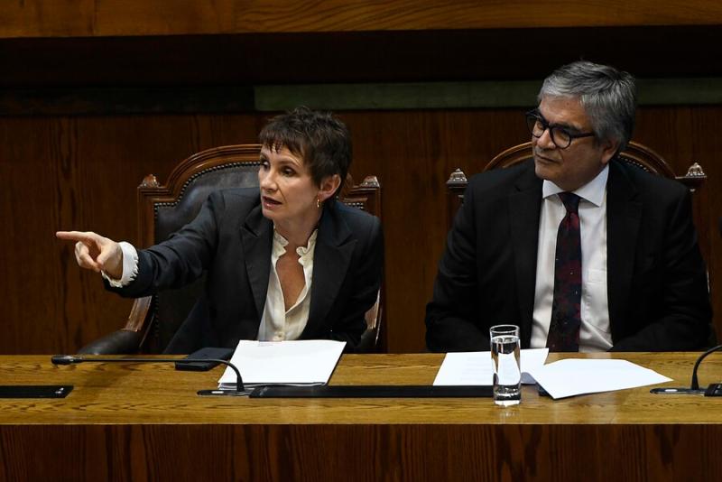 Agencia Uno - Ministros Carolina Tohá y Mario Marcel