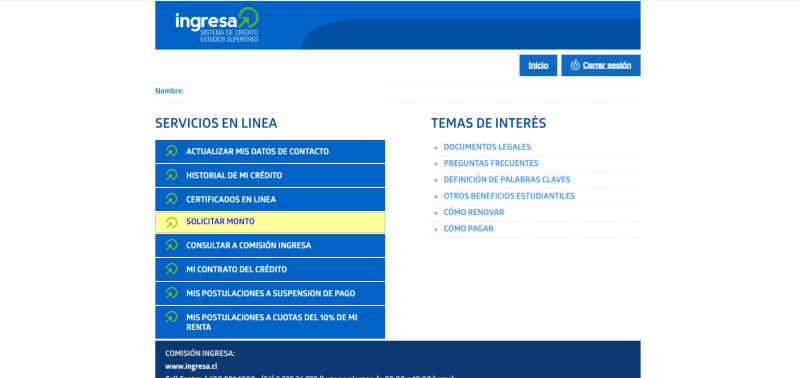 Comisión Ingresa - Cómo sabe cuánto debo del CAE