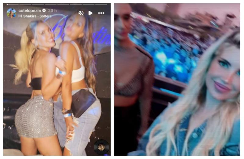 Instagram - Coté López y Pamela Díaz