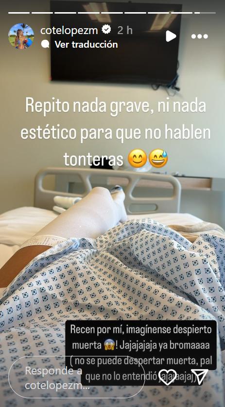Coté López aclaró su estado de salud - Instagram