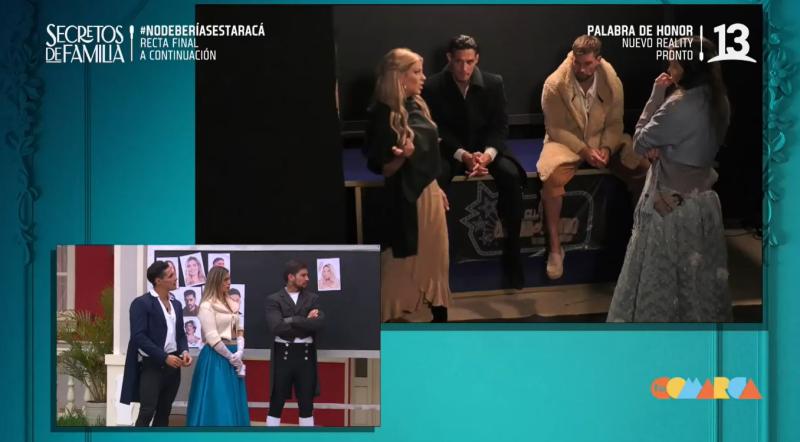 Captura Canal 13 - Ganar o Servir (Facundo no sale a saludar a Fabio)