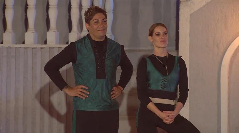 Canal 13 - Botota y Gala Caldirola en el duelo de eliminación