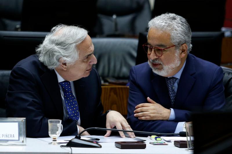 Agencia Uno - Andrés Chadwick y Luis Hermosilla