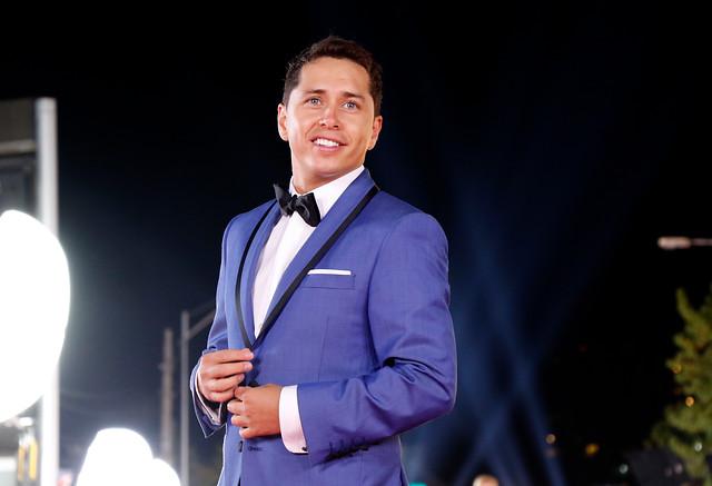 Karol Lucero durante la Gala del Festival de Viña del Mar 2018 - Archivo Agencia Uno