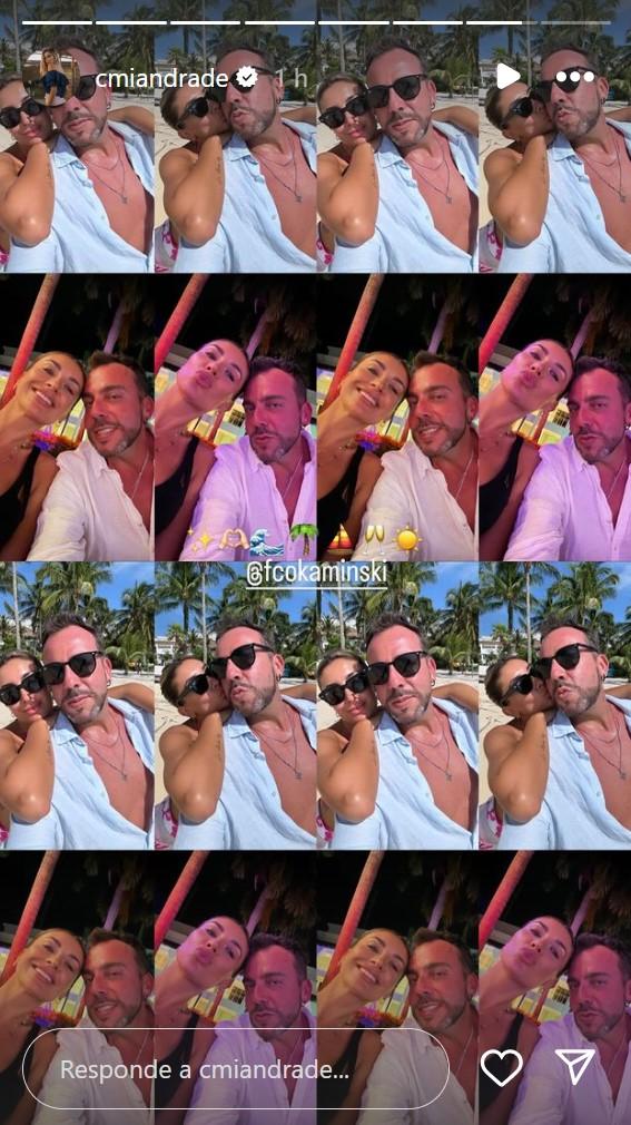 T13 - Las románticas postales de Camila Andrade junto a Francisco Kaminski en México