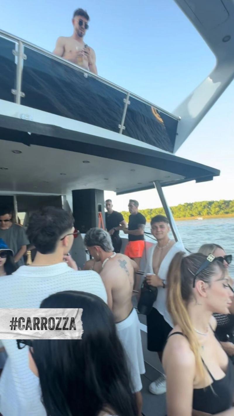 Loyola sería la persona de arriba en el yate - Créditos: Pablo Carroza