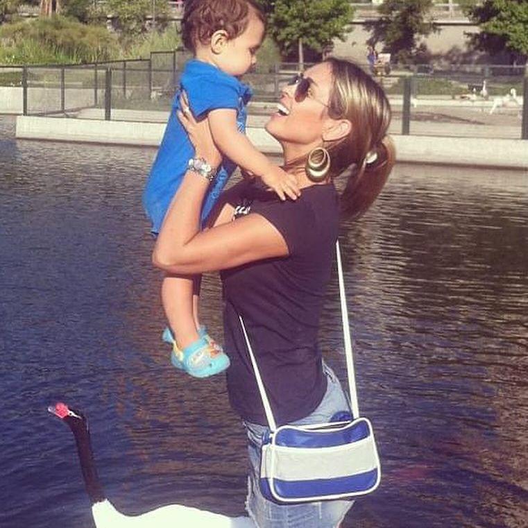 Instagam - Maura Rivera y su hijo Mark