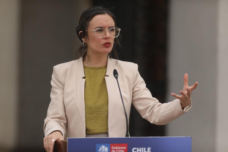 Agencia Uno - Ministra vocera de Gobierno, Camila Vallejo