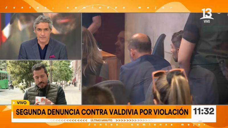 Canal 13 - Nueva denuncia contra Jorge Valdivia