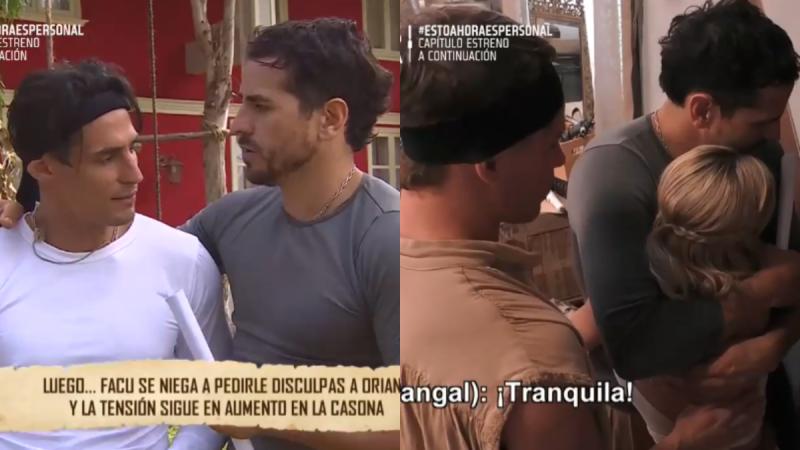 Oriana estalló contra Facundo y fue consolada por Pangal - Ganar o Servir