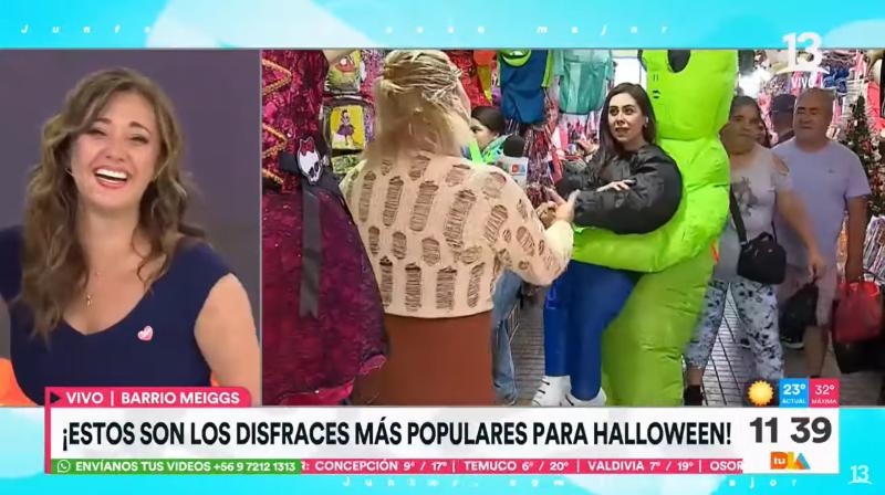 Canal 13 - Priscilla Vargas sufre ataque de risa en 'Tu Día'