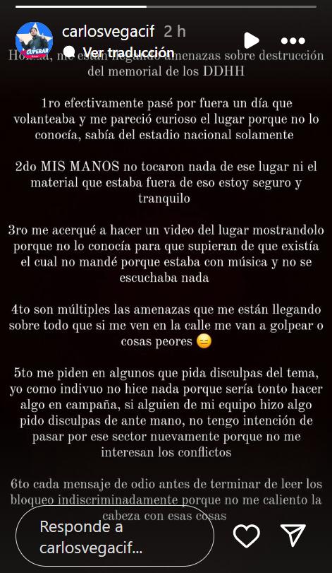 Candidato del Partido Republicano niega denuncia en su contra - Instagram