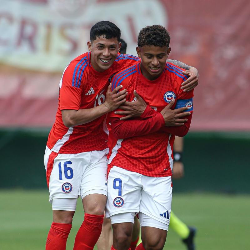 Juan Francisco Rossel fue una de las figuras de la Roja Sub 20 - Créditos: FFCh