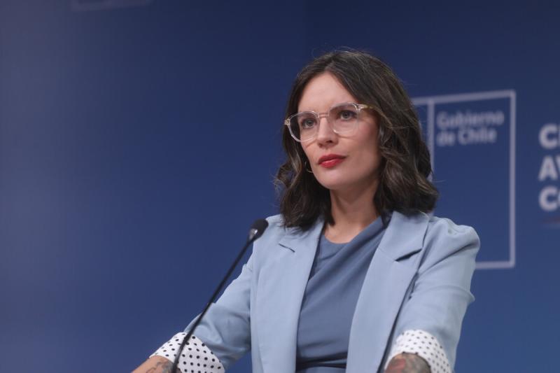 Agencia Uno - Ministra vocera de Gobierno, Camila Vallejo