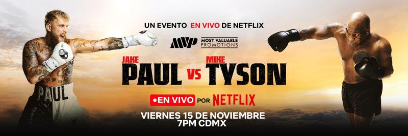 Netflix - Mike Tyson vs. Jake Paul